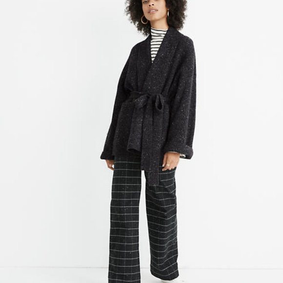 Donegal Tie-Waist Cardigan Sweater EUC - Picture 2 of 7